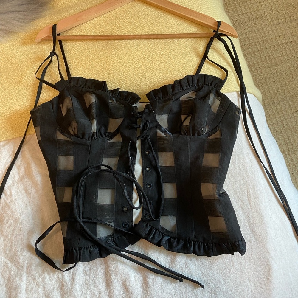 LPA - Ramira Top in Black - Size Medium